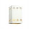 Luxury Lighting Jaken 9.5 in Tall Ceramic Outdoor Wall Light, Paintable White Bisque Finish, 2PK (2) 185-07-W-ud-7-17 - alternate 2