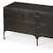 Homeroots 62in Black Iron Sideboard Console Cabinet 389724 - alternate 2