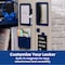 Lockermate Adjust-A-Shelf 6-Piece Locker Accessories Set, Blue 50924KIT-NVY - alternate 3