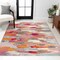 Jonathan Y Contemporary POP Modern Abstract Brushstroke Ivory/Pink 4 ft. x 6 ft. Area Rug CTP101A-4 - alternate 1
