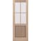 Doornmore G5004, 37.75" x 98" ( 36" Door) Left Hand, Mahogany SDL 4 Lite, 1/2 Lite Exterior Door G5004-SW-3696_1_LI - alternate 1