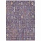 Homeroots 10' X 14' Eggplant Terra Cotta And Green Floral Washable Indoor Outdoor Area Rug 605270 - alternate 5