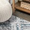 Jonathan Y Slant Modern Abstract Gray/Turquoise 2 ft. x 8 ft. Runner Rug SOR201A-28 - alternate 3