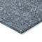 Homeroots 8' Runner Blue and Black Floral Washable Non Skid Indoor Outdoor Runner Rug 564303 - alternate 4
