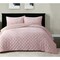 Homeroots Blush Queen Polyester 220 Thread Count Washable Down Comforter Set 528877 - alternate 1