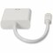 Add-On Addon 8In Mini-Displayport Male To Hdmi Female White Adapter Cable MDISPLAYPORT2HDMIW - alternate 3