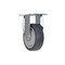 Vestil Dark Gray Rigid Thermoplastic Polyurethane Rubber Caster 4 x 1 1/4 CST-B28-4X1TPR-R - alternate 3
