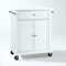 Crosley Compact Stone Top Kitchen Cart KF30020EWH - alternate 1