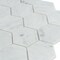 Apollo Tile White 11x12 Bianco Carrara Marble Honed Floor and Wall Mosaic Tile 4.49 sqft/case, 5PK APLKB88G06HA - alternate 3