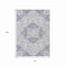 Homeroots 10' X 14' Lavender And Ivory Medallion Washable Indoor Outdoor Area Rug 617466 - alternate 6
