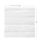 Smarty Had A Party White with Silver Stripes Paper BeverageCocktail Napkins 600 Napkins, 600PK 2295-CASE - alternate 4