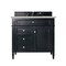 James Martin Vanities Brittany 36" Single Vanity, Black Onyx, w/ 3 CM Siberian Silestone Top 650-V36-BKO-3SFR - alternate 1
