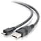 C2G 1m USB 2.0 A to Micro-B Cable for Smartphones and Tablets - M/M (3.3ft) 27364 - alternate 1