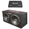 American Bass Dual 12-in Woofer Box with Two Woofers W/ Matched Audio Bass Amplifier BASSPACK - alternate 1