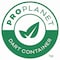 Solo Compostable Paper Dinnerware, ProPlanet Seal, Plate, 8.5" dia, White, 500PK MP9-PLANET - alternate 6