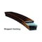 Oregon Replacement Belt, Premium Deck Belt, MTD 754-04329, 5/8 in x 148 in 75-735 - alternate 2