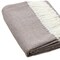 Homeroots 50" X 60" Taupe Woven Herringbone Plush Throw Blanket 475734 - alternate 2