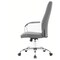 Leisuremod Sonora Modern High-Back Leather Office Chair, Grey SO19GRL - alternate 4