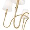 Z-Lite Jisele Rubbed Brass 6 Light Chandelier 4505-6RB - alternate 3