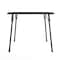 Flash Furniture 33.5 W, 33.5 L, 27.75 H, Foam, Medium Density Fiberboard, Metal, Plastic, Vinyl Top, Black 3-JB-2-GG - alternate 4