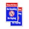 Signmission Clean Air Zone No Smoking No Vaping, Vinyl Decals Only 24 Inch x 36 Inch, Vinyl Decal, 2PK DSB-2436-2PACK-CleanAirZoneNoSmokingNoVa - alternate 1