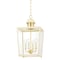 Mitzi June 4 Light Lantern 12 In. Aged Brass/Cream H737704S-AGB/SCR - alternate 1