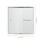 Fab Glass And Mirror Frameless Double Sliding Shower Door Portofino Series Adjustable 56-60in Width x 79in Height SHPR60X79CH - alternate 3