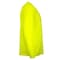 Dome75 Long Sleeve Shirt, Enhanced Visibility, Poly/Jersey, HiVis Yellow, 4X DSL2601 - alternate 5