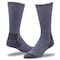 Railroad Sock Mens Crew Socks, 50% Merino Wool, 35% Acrylic, 13% Nylon, 2% Spandex, Denim, 6-12 M, 1 PR 2965 DE - alternate 2