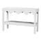 Bali & Pari Nolan Grasscloth Console Table with Scalloped Apron 266-14585-ZORO - alternate 1