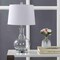 Jonathan Y Lavelle 25" Glass LED Table Lamp, Clear/Chrome, 2PK JYL1068B-SET2 - alternate 6