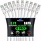 Maximm Cat6 Ethernet Cable 5ft 10Gbps 550MHz UTP, 10PK, White, 10PK CAT6CCA-5WH-10PK - alternate 1