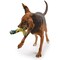 Pet Park Blvd Dog Toy, Fetch, Toss, Tug Toy, Paracord Rope Twisted Tri-Flyer, Yellow US2049 99 - alternate 2