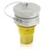 Leviton Straight Blade Connector, 15 A, Yellow LNR86-1Y - alternate 1