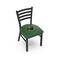 Holland Bar Stool Co BlackLogo Chair, VinylSeat L00418MinWld - alternate 1