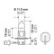 Hella BULB H3 12V 55W PK22S T3.25 BULLET  H3BULLET - alternate 2