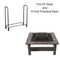 Pure Garden 6-Piece Fire Pit Table and Firewood Rack 50-155R - alternate 1