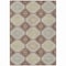 Homeroots 5' X 8' Chocolate And Beige Floral Washable Indoor Outdoor Area Rug 610746 - alternate 4