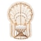 Bali & Pari Nafisa Natural Rattan Peacock Chair 267-14620-ZORO - alternate 4