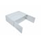 Cambridge Radiance 36in.Wx24in.Dx12in.H Ready to Assemble Slab Wall Bridge Kitchen Cabinet in White Gloss SA-W361224-WG-KIT - alternate 3