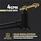 Anzzi Marca 24 in. Dual Swivel Pot Filler in Matte Black Brushed Gold KF-AZ259MBBG - alternate 5