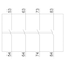 Siemens auxiliary switch, on the front, 4 NO, 53/54, 63/64, 73/74, 83/84, current 3RH2911-2GA40 - alternate 3
