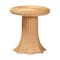Bali & Pari Avalon Scallop Natural Rattan Side Table 259-14224-ZORO - alternate 1