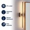 Jonathan Y Makena 28" Modern Minimalist Dimmable Integrated LED Metal Wall Sconce, Brass Gold JYL7022B - alternate 8