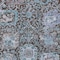 Homeroots 8' X 10' Chocolate And Aqua Damask Washable Indoor Outdoor Area Rug 603734 - alternate 3