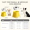 Yoken Yoken Elevated Dog Bowls, PreventionofVertebraeDisease, SuperNon-Slip PT05BOWL840ML01YL - alternate 3