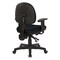 Office Star Products Ergonomic Fabric Sculptured Ergonomic Managers Chair, Black 8180-R107 - alternate 2