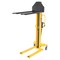 Vestil Steel Manual Stacker Narrow Mast Fixed Forks/Legs 1,000 Lb. Capacity Black / Yellow VHPS-NM-1000-FF - alternate 3