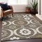 Homeroots 3' X 5' Brown Beige And Taupe Medallion Washable Indoor Outdoor Area Rug 589596 - alternate 5