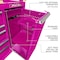 The Original Pink Box 60-Inch 7-Drawer Rolling Tool Cabinet Workstation, Pink PB6007WSR - alternate 4
